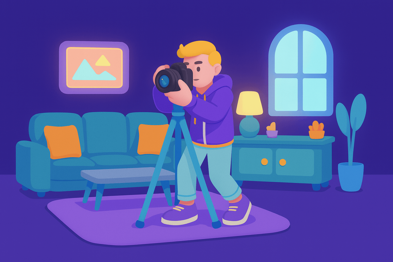 Photographer Illustration